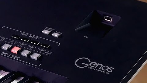 Yamaha Genos Digital Workstation - Full Demo with Martin Harris