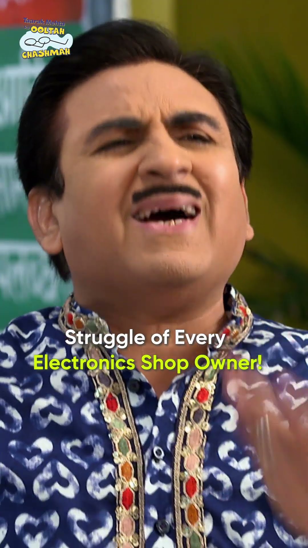Struggle of every electronics shop owner!#tmkoc #comedy #relatable #shorts #comedyvideo #funny