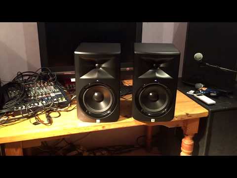 JBL LSR308 REVIEW/TEST!!!