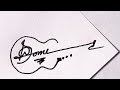 How to sign your creative Signature | Learn Your Own Signature #sign #signature #nameart #namestatus