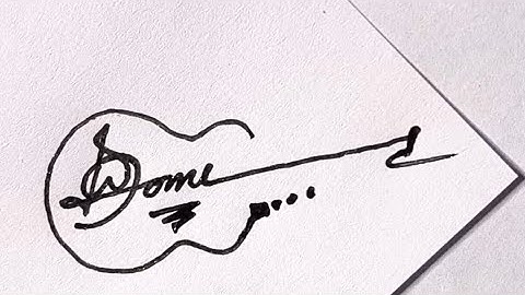 How to sign your creative Signature | Learn Your Own Signature #sign #signature #nameart #namestatus