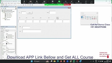 VBA MAcros - Userform Class in Hindi
