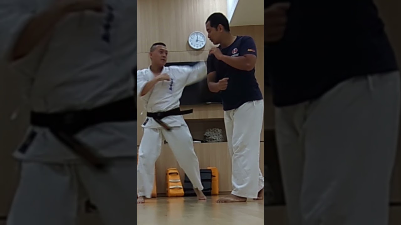Side Step to Strike | Ashihara Karate #芦原会館 #ashiharakarate