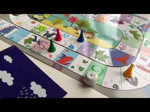 Набор с играми и развлечениями Путешествие к динозаврам