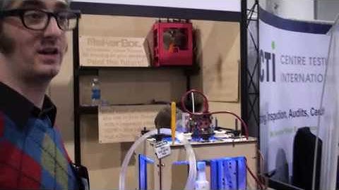 CES 2010 MakerBot Industries 3D Printer