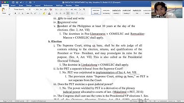 CONSTI1 - Part 9: Executive Dept Pt. 1