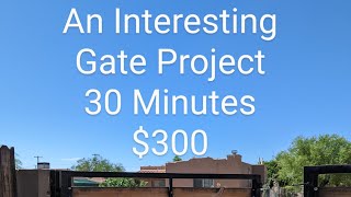 Gate Anchored In Masonry / May 20 2023 screenshot 2