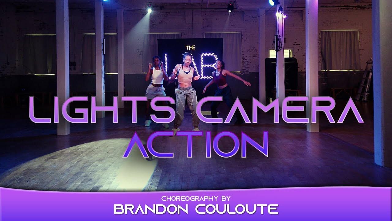 Camera Brandon Color Lights Camera Action - Brandon Couloute Choreography - YouTube