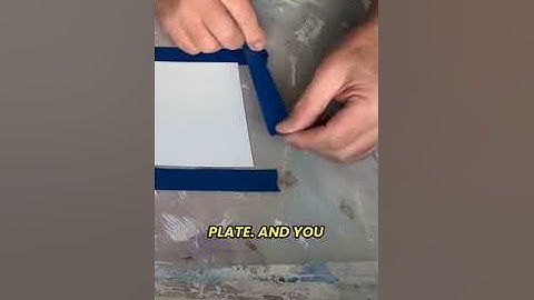 Preparing Cards for Jelly Printing: The Masking Tape Technique #mixedmedia #100daysofart #ephemera