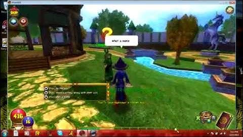 tutorial unicorn way part 1 of wizard101.wmv