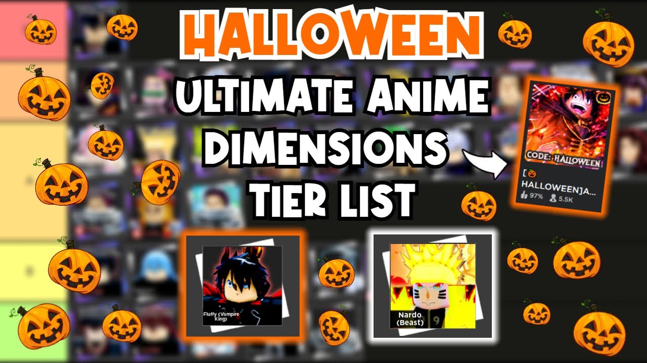 Anime Dimensions Tier List 2023 August - [🌠 FREE UGC UPDATE]