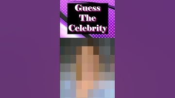 🤔 Guess The Celebrity: Part 7 #celebrity