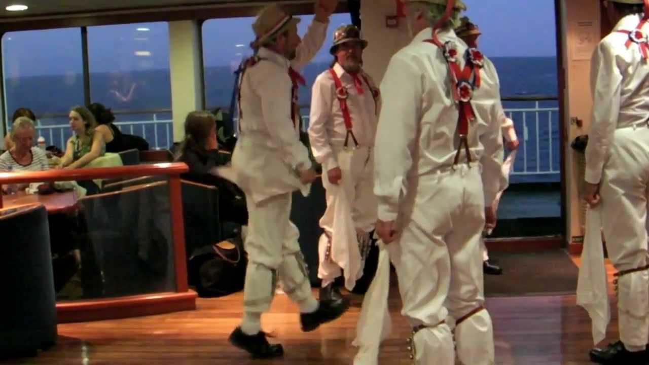 Hartley Morris Men dancing Valentine on The Dieppe/Newhaven Ferry September 2012