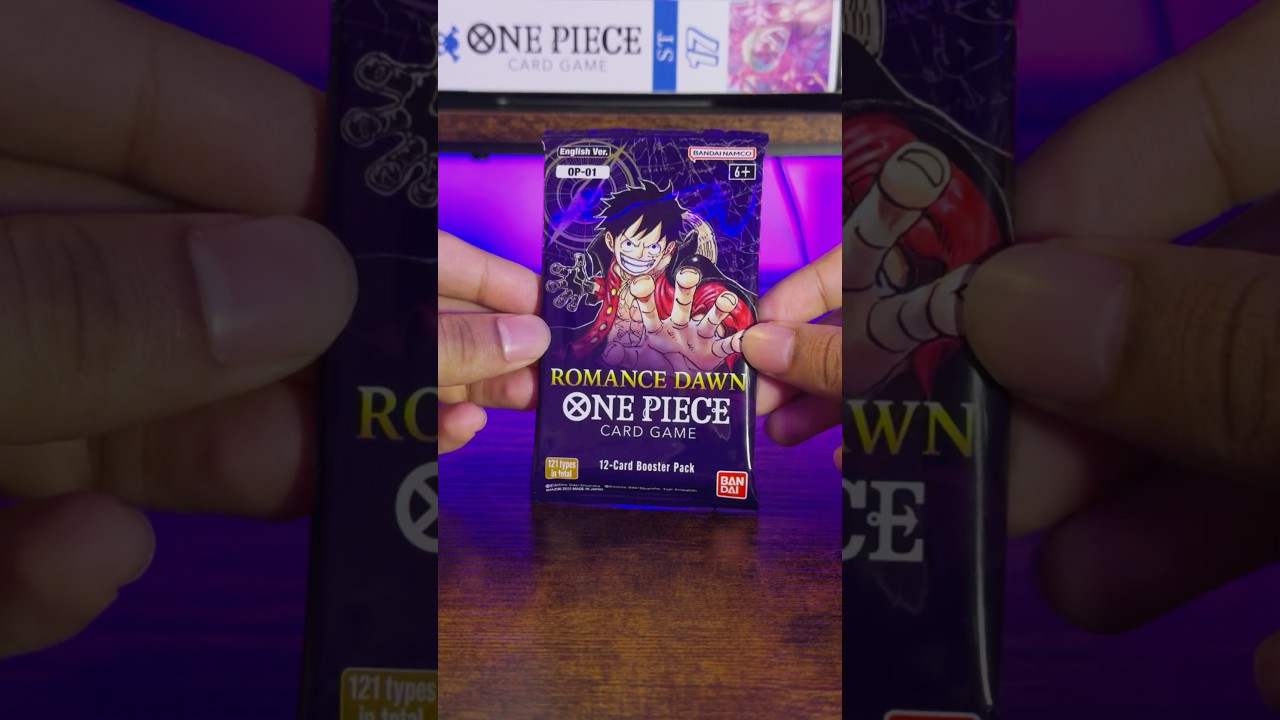 OP-01 ROMANCE DAWN OPENING!   