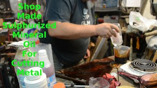 Shop Made Sulphurized Mineral Oil For Cutting Metal