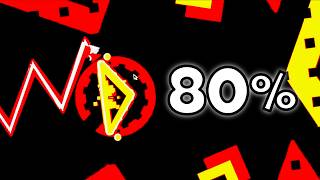 80% Nine Circles on Geometry Dash