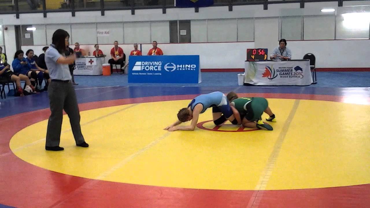 2015 Western Canada Summer Games: 57 kg Sara Brinkac (BC) vs. Kiana Perron (SK)