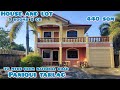 lot489 House and lot 5 r00ms 2 cr near national road 440sqm 7M asking price paniqui tarlac