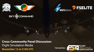 Cross-Community Panel Discussion: Flight Sim Media