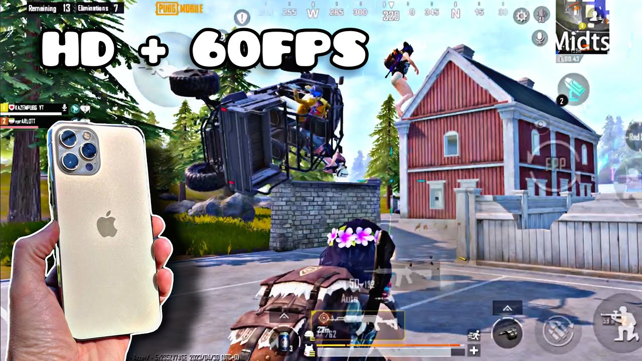 LIVIK GAMEPLAY | PUBG MOBILE | Iphone 12 Pro max pubg test - YouTube
