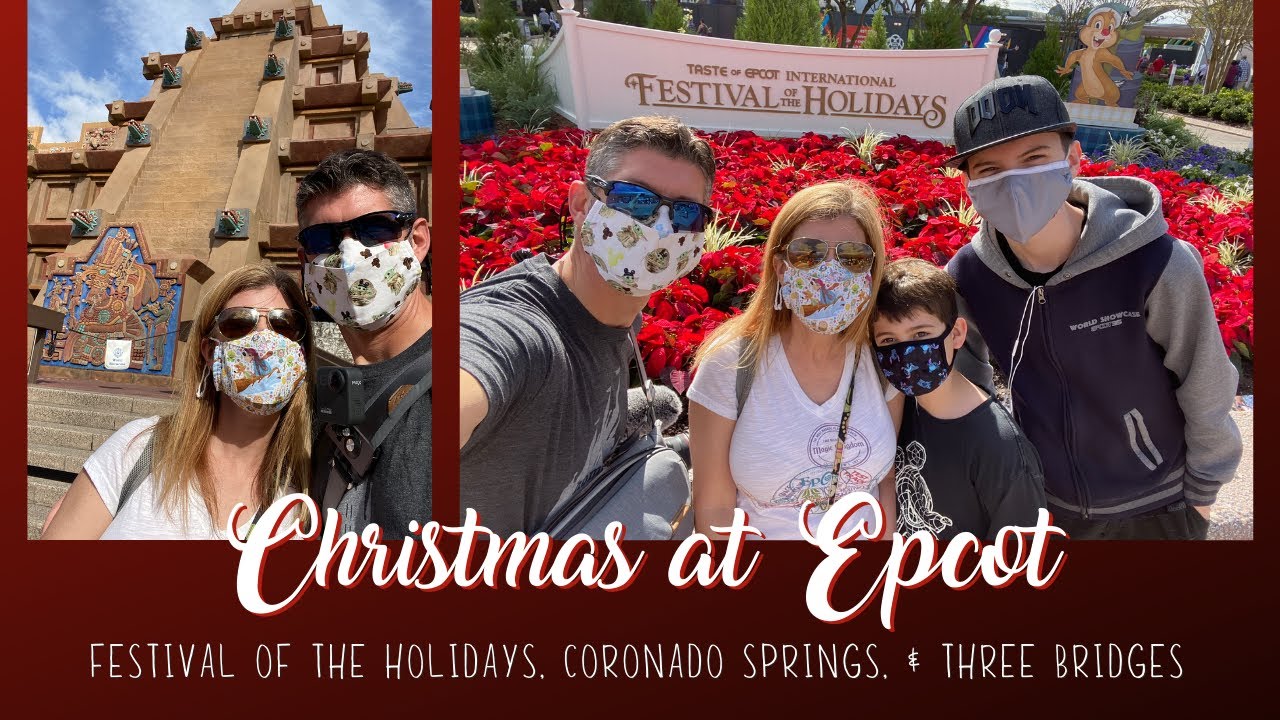 Epcot Festival of the Holidays | Disney World Christmas 2020 Vlog