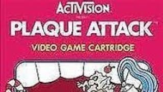 Plaque attack Atari 2600 gameplay video Wealth