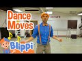 Learn To Dance | Blippi | Cars, Trucks &amp; Vehicles Cartoon | Moonbug Kids