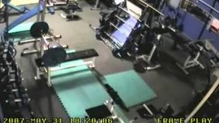 Funny Gym Fail - When You Dont Lock The Incline