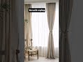 Double Layered Curtains also called as Double Panel Curtains 1