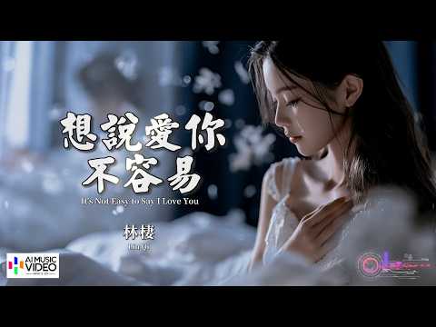 【高清MV】林棲 - 想說愛你不容易（原唱：王志文）【Pinyin + Eng Sub | AI音樂視頻 | 繁體拼音英文動態字幕】Lin Qi【林栖 - 想说爱你不容易】