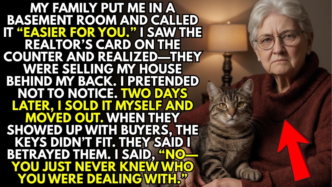 My Family Moved Me to the Basement and Planned to Sell My House — So I ...