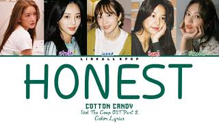 Cotton Candy (코튼캔디) - Honest (IDOL (아이돌 : The Coup) OST Part.2 (Color Lyrics)