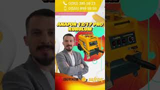 Anafor 1217 Pro Kurulum