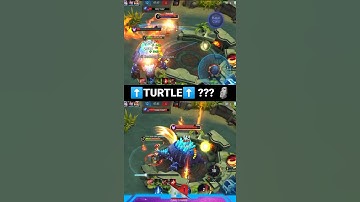 X BORG BAKAR TURTLE❗JANG GANGGU🗿 game mobile legends shorts MLBB best moments videos #mlbb #shorts