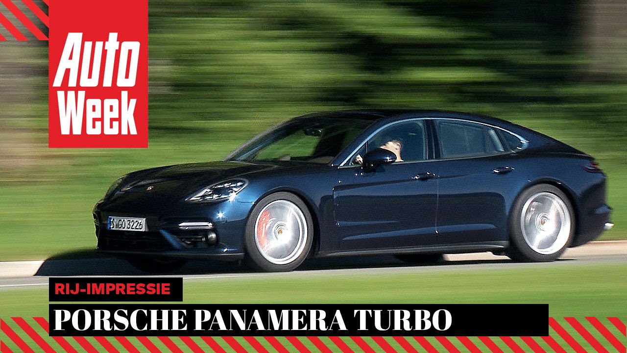 v8 animal Porsche Panamera Turbo - AutoWeek Review