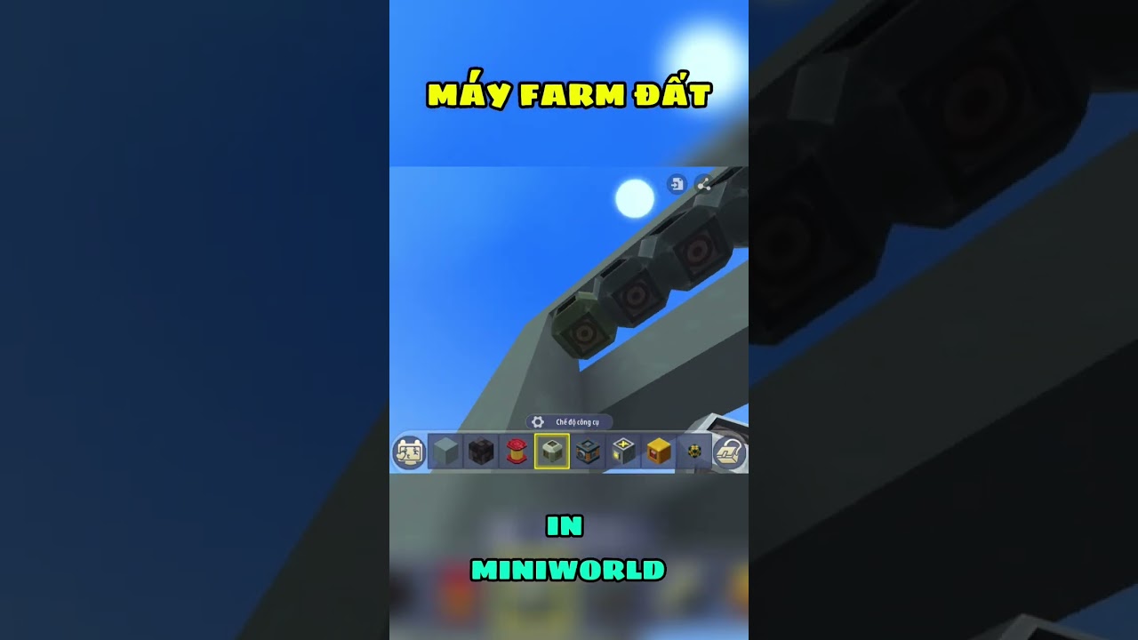Máy Farm Đất in Miniworld quá là Xịn Sò 