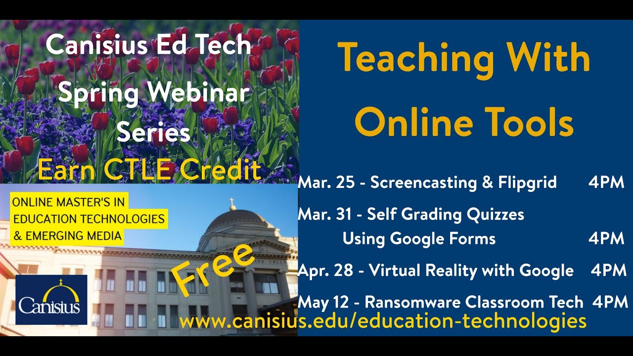 Webinar Self-Grading Tests/Quizzes using Google Classroom & Forms