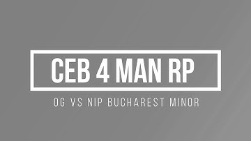 Bucharest Minor OG vs NiP upper bracket (Arabic casting by Silence)
