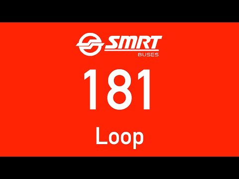 SBS Transit Trunk Bus Service 181 Hyperlapse