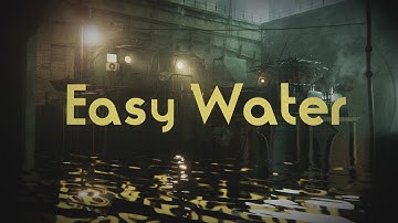 Make pretty procedural water (Blender EEVEE Tutorial)