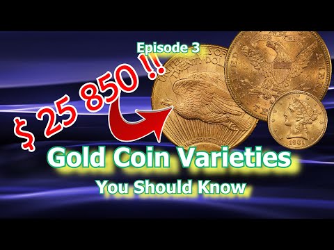 Gold Coin Varieties You Should Know Ep.3 - 1911, 1901, 1883