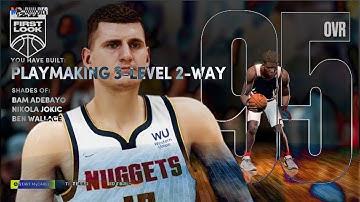 BEST CENTER BUILD NBA 2K22 NEXT-GEN | *100* BADGES | PLAYMAKING 3-LEVEL 2-WAY | NIKOLA JOKIC BUILD