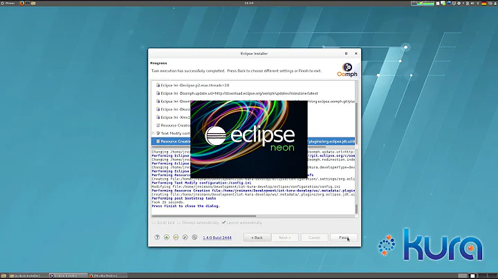 Setting up Eclipse Kura™ using the Eclipse Installer