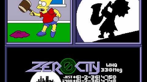 Amiga Demo: The Simpsons (1991)(Decay)