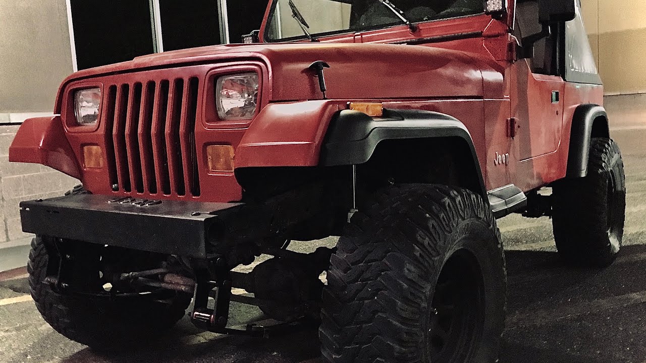 92 Jeep Wrangler yj - YouTube