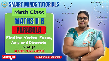 Parabola VSAQs | Find Vertex, Focus, Axis & Directrix |Maths IIB| Inter 2nd Year| AP & TS #parabola