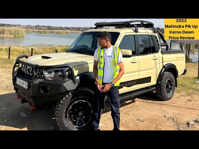 2023 Mahindra Pik Up Karoo Dawn Price Review | Cost Of Ownership | Features | Practicality | 4x4 class=