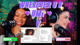 UMI, V - wherever u r (ft. V of BTS) official lyric video reaction