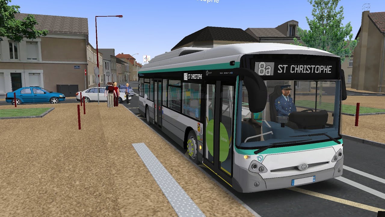 Horizon 16 : Ligne 8a direction St Christophe avec un Gx337 Hybrid [ OMSI 2]