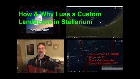 How & Why I Use a Custom Landscape in Stellarium